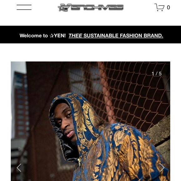 royal satin-lined hoodie - Picture 3 of 8